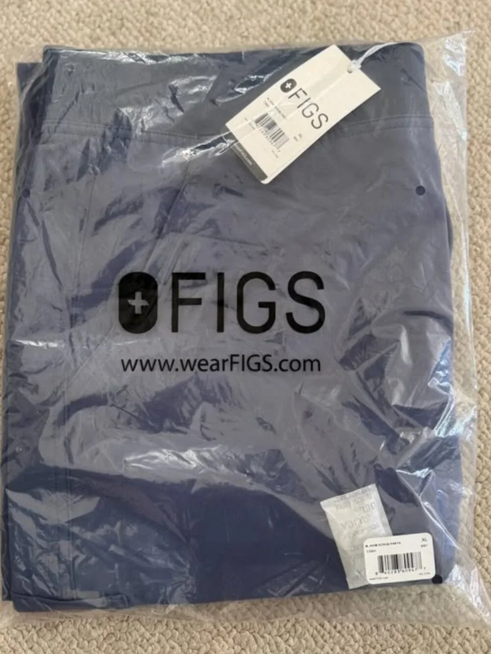 FIGS Space Navy Axim - Cargo Scrub Pants XL